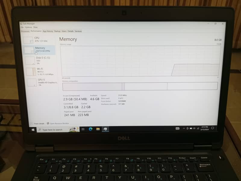 Dell i5 7th Gen Imported laptop with NVME 10