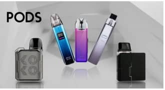 Assalamu Alaikum. box pack and used pods and vapes are available!