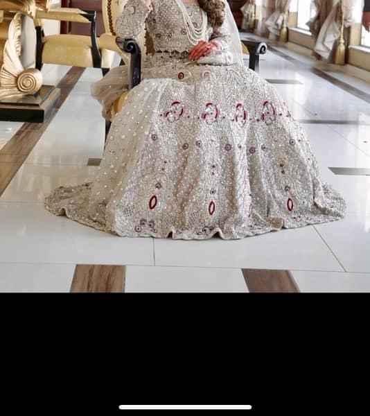 bridal dress for walima ( designer dress) ELAN 0