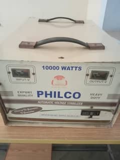Philco 10000watt stablizer never repair’ working condition 0