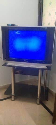 tv with trolly