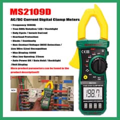 MASTECH MS2109D AC DC Digital Clamp Meter In Pakistan