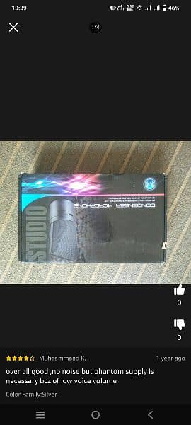 BM800 Microphone box  pack   100% New 2