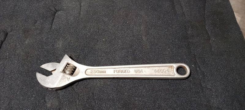 CRAFTSMAN Adjustable Wrench & SNAPON Open end & Ring end Spanner 1