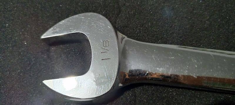 CRAFTSMAN Adjustable Wrench & SNAPON Open end & Ring end Spanner 5