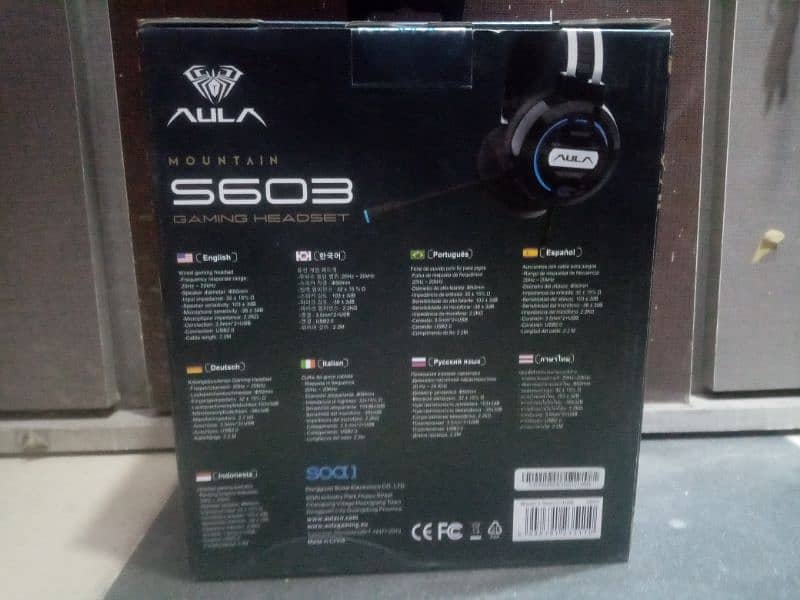 Gaming Headphone AULA S603 1