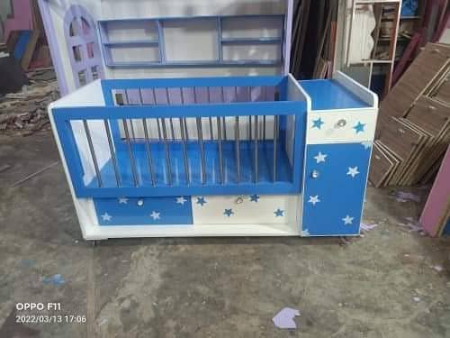 Baby cot | Baby beds | Kid wooden cot | Bunker bed  | kids furniture 5