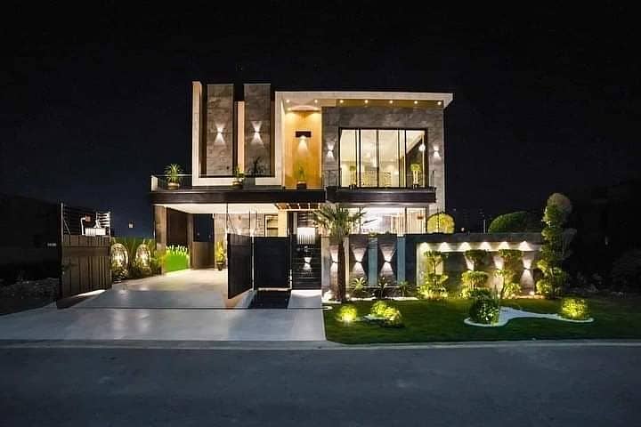 1 Kanal Brand New Modern Design House For Sale in Dha Lahore Phase 6 0