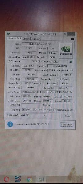NVIDIA GEFORCE GT730,  2GB 3