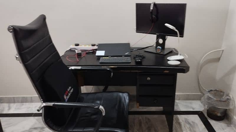 Office Table and Chair for Sale 1