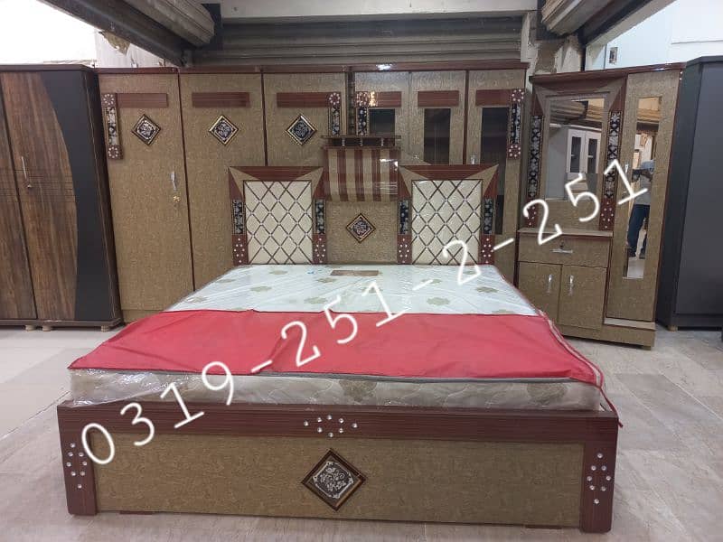 Bedroom set four piece lamination patex 0-3-1-9-2-5-1-2-2-5-1 1