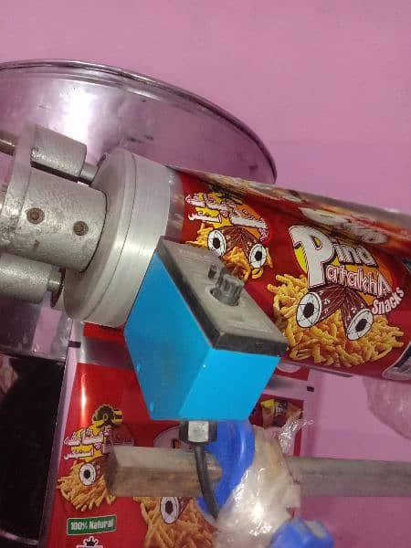 papar , chips , masala all others packing machine and complete setup 1