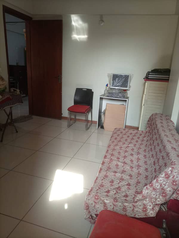 3 Bed DD Well Maintained Slightly Used Apartment For Sell In Karachi University CHS 13