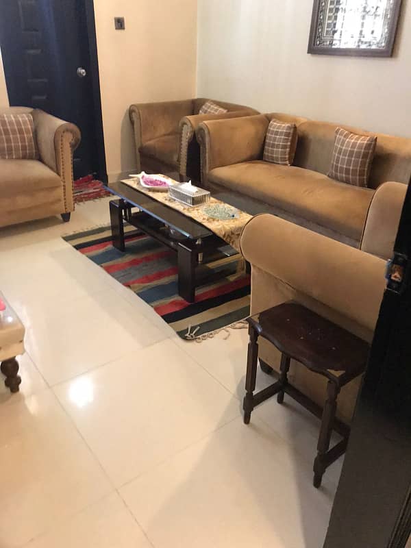 3 Bed DD Well Maintained Slightly Used Apartment For Sale In Karachi University CHS 17