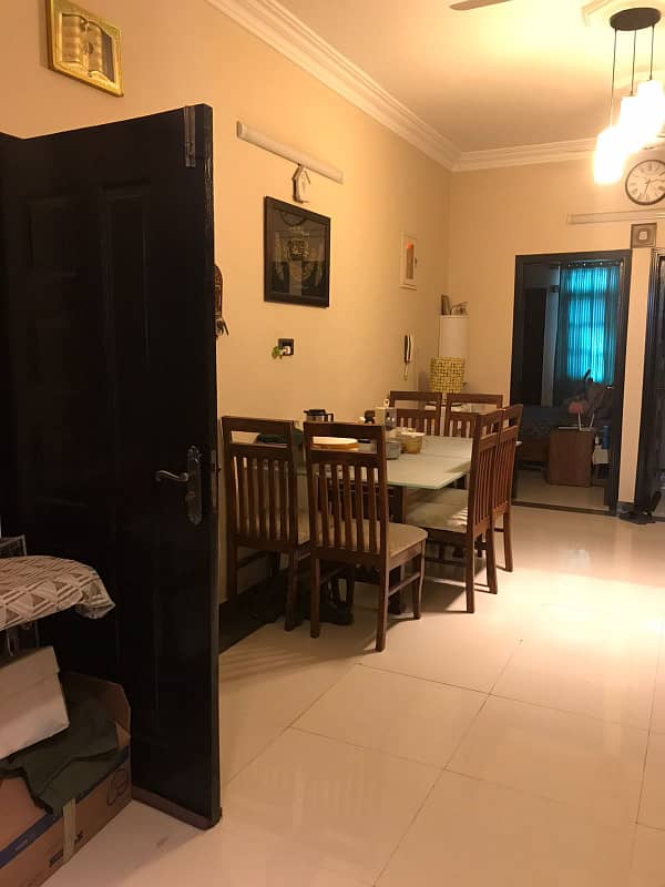 3 Bed DD Well Maintained Slightly Used Apartment For Sale In Karachi University CHS 18