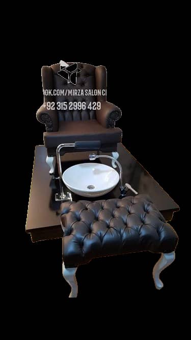 Saloon chair/Barber chair/Manicure pedicure/Massage bed/Hair wash unit 15