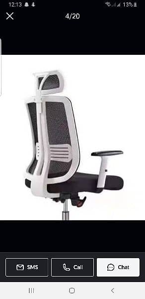 Computer Chair, Office Chair, Mesh black, Executive Chair 6