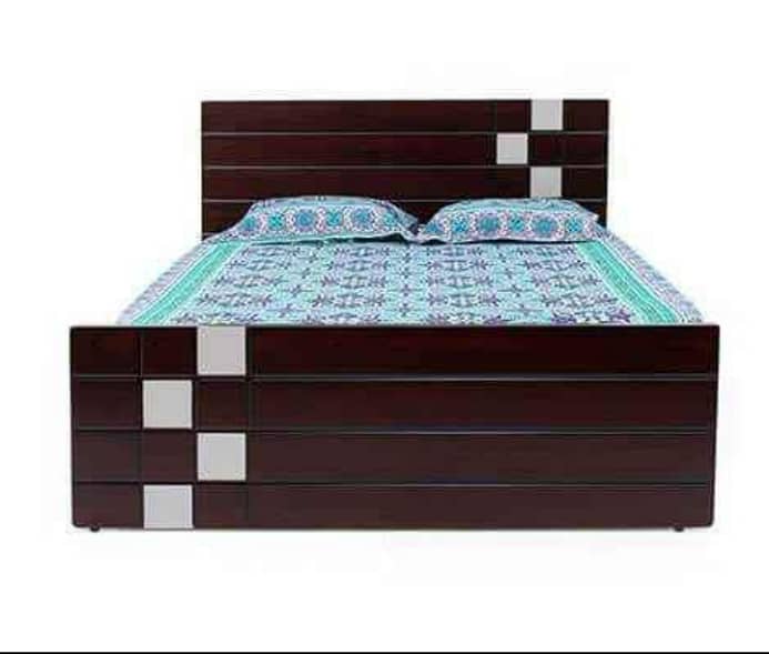 bed / king size bed / wooden bed / bed dressing side table 18
