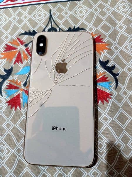 iphone Xs non pta 64 gb good condition just back cover glass broke 2