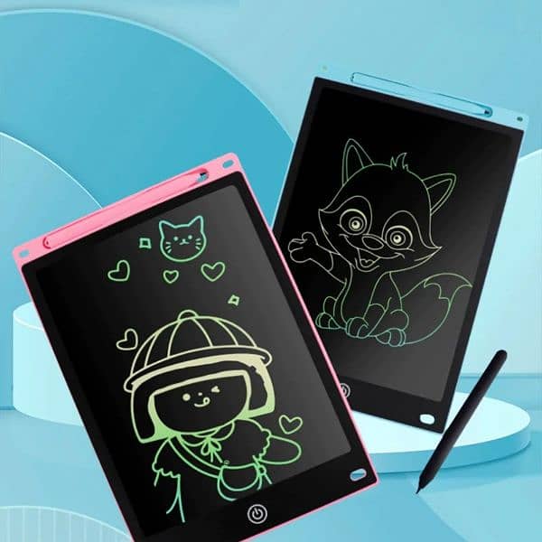 LCD Writing E-Tablet Multicolor 1