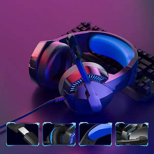 Beexcellent GM-14 Pro Gaming Headset / Headphones Deep Base 1