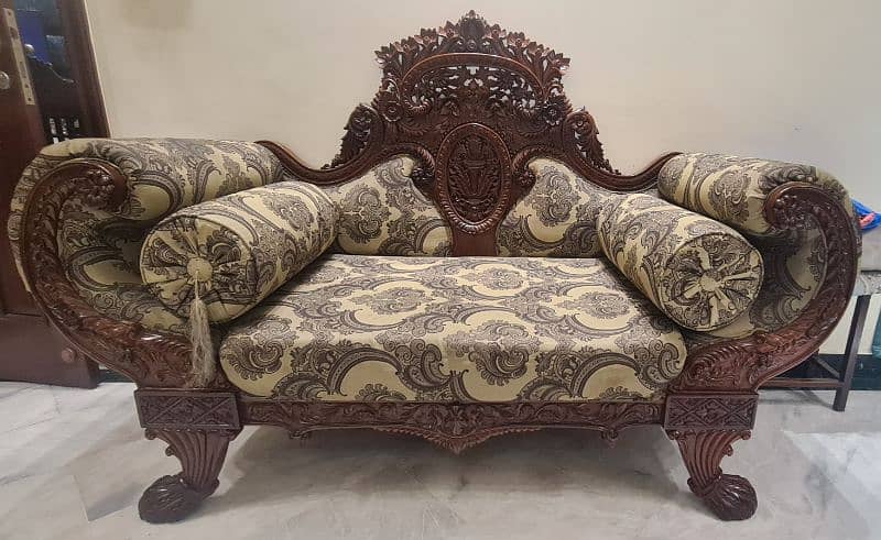 Carved Sofa For Sale 1