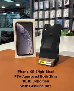 iPhone Xr 64GB PTA APPROVED