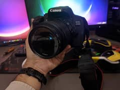 Canon 650d with 18-55 lens (10/10 condition) Made in Japan
