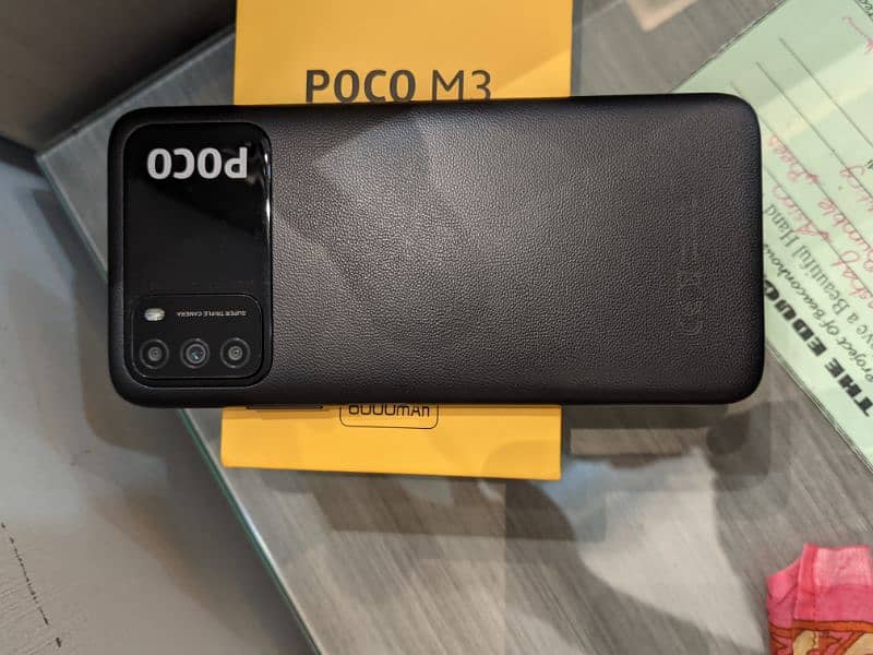 xiaomi poco m3 for sale full box (with genuine charger) 6