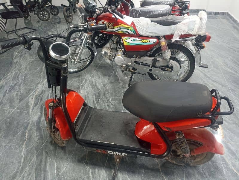 electric bike available  my phone number 03170048461 7