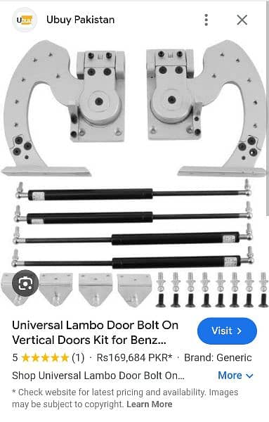 universal lambo door kit 0