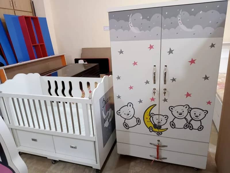 Baby Almari / kids wardrobes / kids almari size 3x5 / kids furniture 9
