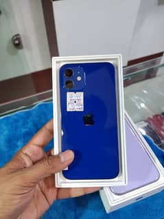 iPhone 12 blue 128gb po dual physical official PTA approved
