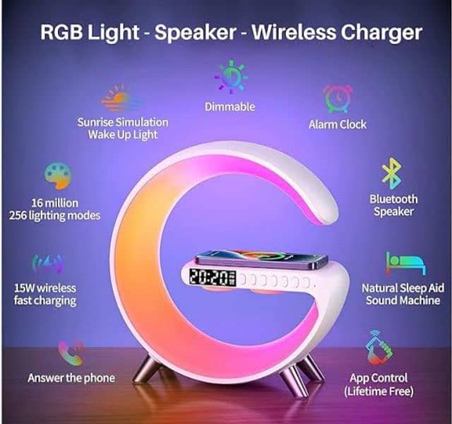 G63 Wireless Room Speaker 15watts fast charging 0