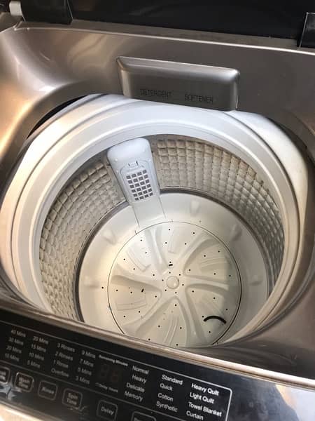 Haier HWM150-1708 Automatic Washing Machine Top Size 2