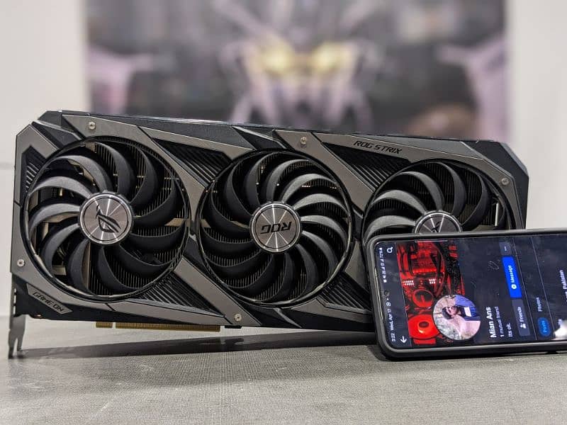 RTX 3070 Asus Rog strix with box 0