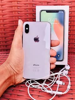 iPhone X 64gb PTA Approved with Box and original HandsFree IMEI Match 0