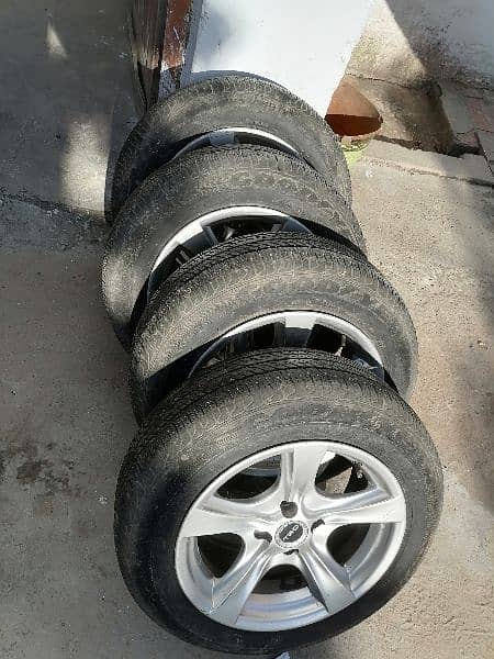 Good year Japan tyres with 528 rim 1