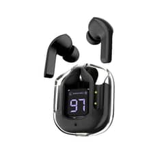 Air 31 Tws Transparent Earbuds Bluetooth 5.3v Black white green