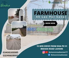 1 Kanal Plot Available In Orchard Greenz 15 Minute Drive From DHA Phase VI Bedian Road Lahore