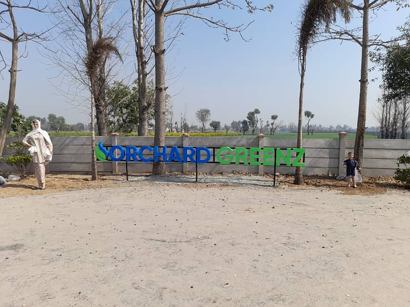 1 Kanal Plot Available In Orchard Greenz 15 Minute Drive From DHA Phase VI Bedian Road Lahore 1
