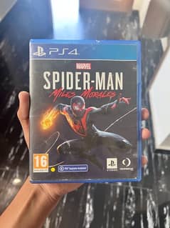 Spider man miles morale game ps4 used