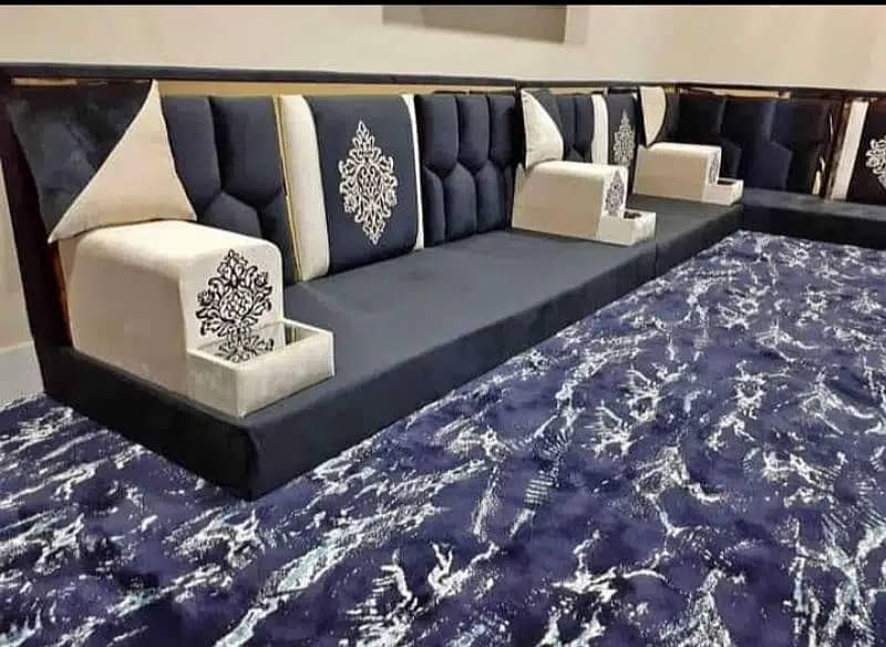 Arabic majlis / sofa set / sofa cumbed for sale in karachi 5