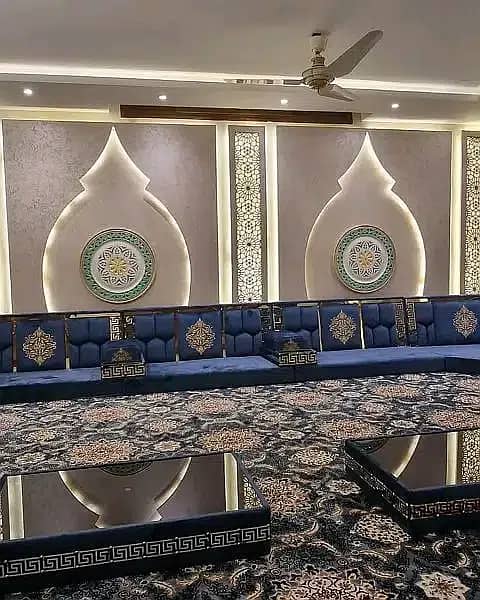 Arabic majlis / sofa set / sofa cumbed for sale in karachi 12