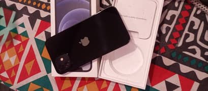 iphone 12 with box 10 by 10 condition 0