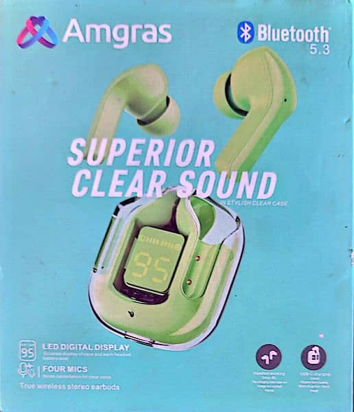 Amgras SUPERIOR CLEAR SOUND I STYLISH CLEAR CASE. 0