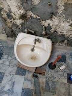 wash basin for urgent sale contact 03315591226