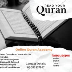 I'am online female quran teacher.