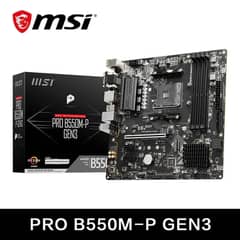 MSI PRO B550M-P GEN3 AMD Gaming Motherboard