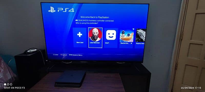 PS 4 Slim 500 GB with All accessories & Games 10